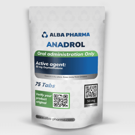 ANADROL 50 mg - 75 Tabletas - Administración Oral
