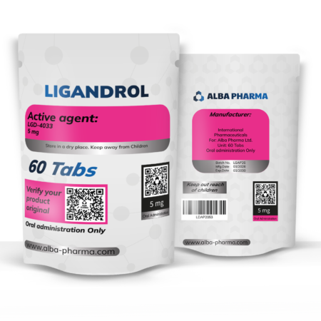 LIGANDROL 5 mg - 60 Tabletas - Administración Oral
