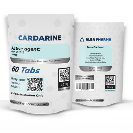 CARDARINE 10 mg - 60 Tabletas - Administración Oral